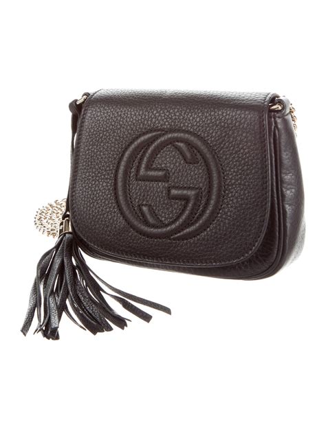 gucci soho chain crossbody|authentic Gucci soho crossbody bag.